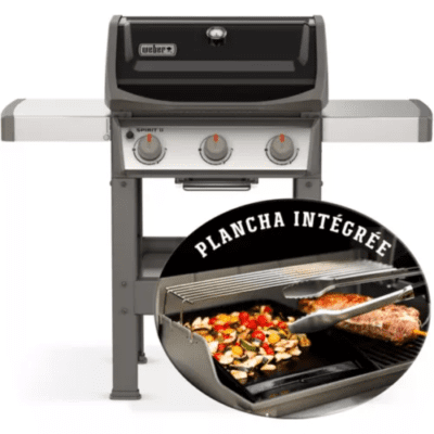 Barbecue gaz WEBER Spirit II E-310 gas grill plancha